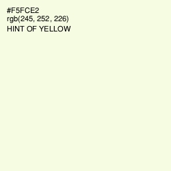 #F5FCE2 - Hint of Yellow Color Image